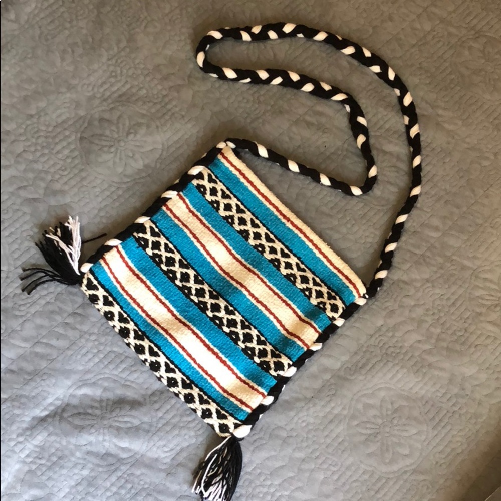 Western crossbody tote bag